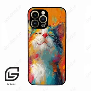 قاب گوشی آیفون 14 پرو (Iphone 14 Pro ) طرح گربه کد 2489