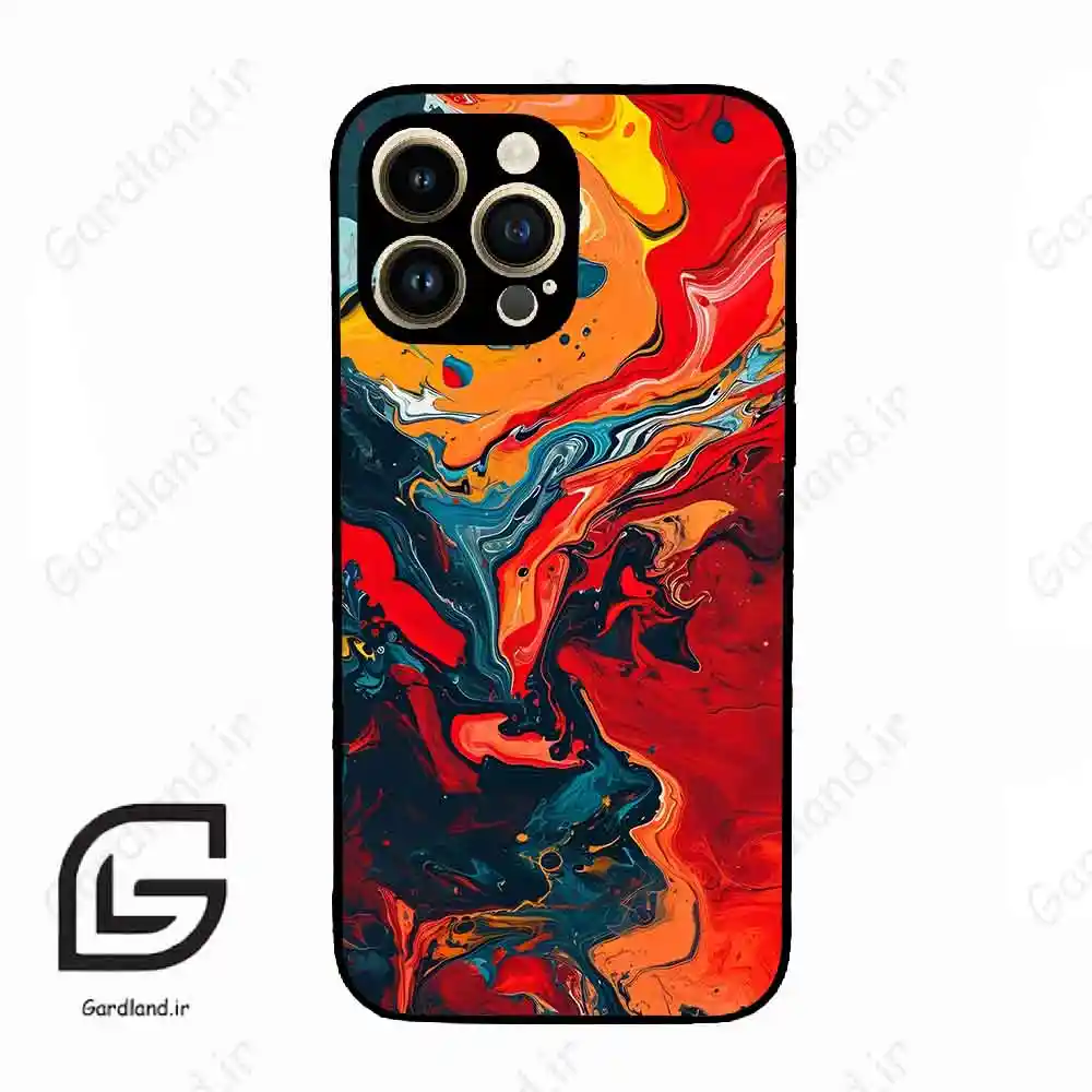 قاب گوشی آیفون 14 پرو (Iphone 14 Pro ) طرح ابرنگی کد 2490