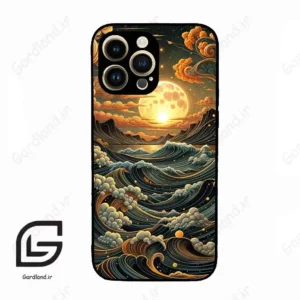 قاب گوشی آیفون 14 پرو (Iphone 14 Pro ) طرح غروب کد 2505