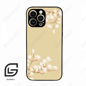 قاب گوشی آیفون 14 پرو (Iphone 14 Pro ) طرح شکوفه کد 2525