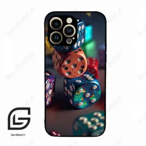 قاب گوشی آیفون 14 پرو (Iphone 14 Pro ) طرح تاس کد 2556