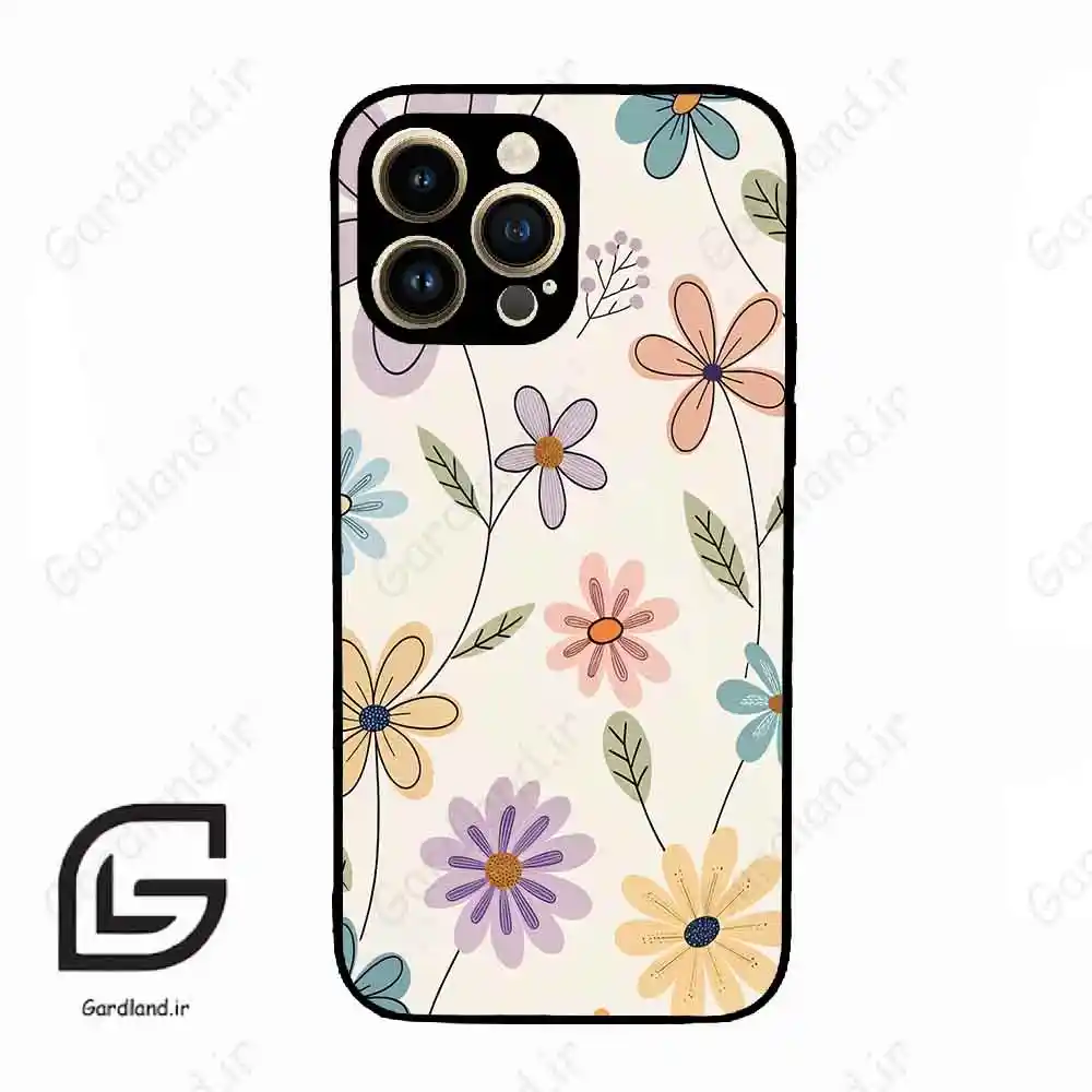 قاب گوشی آیفون 14 پرو (Iphone 14 Pro ) طرح گل کد 2587