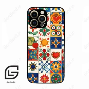 قاب گوشی آیفون 14 پرو (Iphone 14 Pro ) طرح کاشی کد 2594