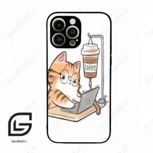 قاب گوشی آیفون 14 پرو (Iphone 14 Pro ) طرح گربه کد 2617