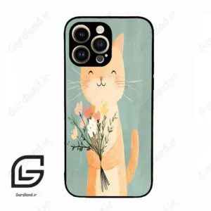قاب گوشی آیفون 14 پرو (Iphone 14 Pro ) طرح گربه کد 2619