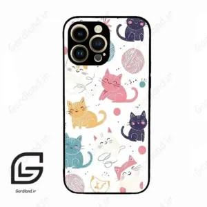 قاب گوشی آیفون 14 پرو (Iphone 14 Pro ) طرح گربه کد 2620
