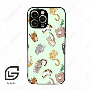 قاب گوشی آیفون 14 پرو (Iphone 14 Pro ) طرح گربه کد 2622