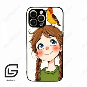 قاب گوشی آیفون 14 پرو (Iphone 14 Pro ) طرح دختر کد 2640