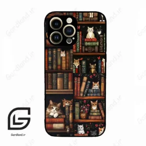 قاب گوشی آیفون 14 پرو (Iphone 14 Pro ) طرح کتابخانه کد 2675