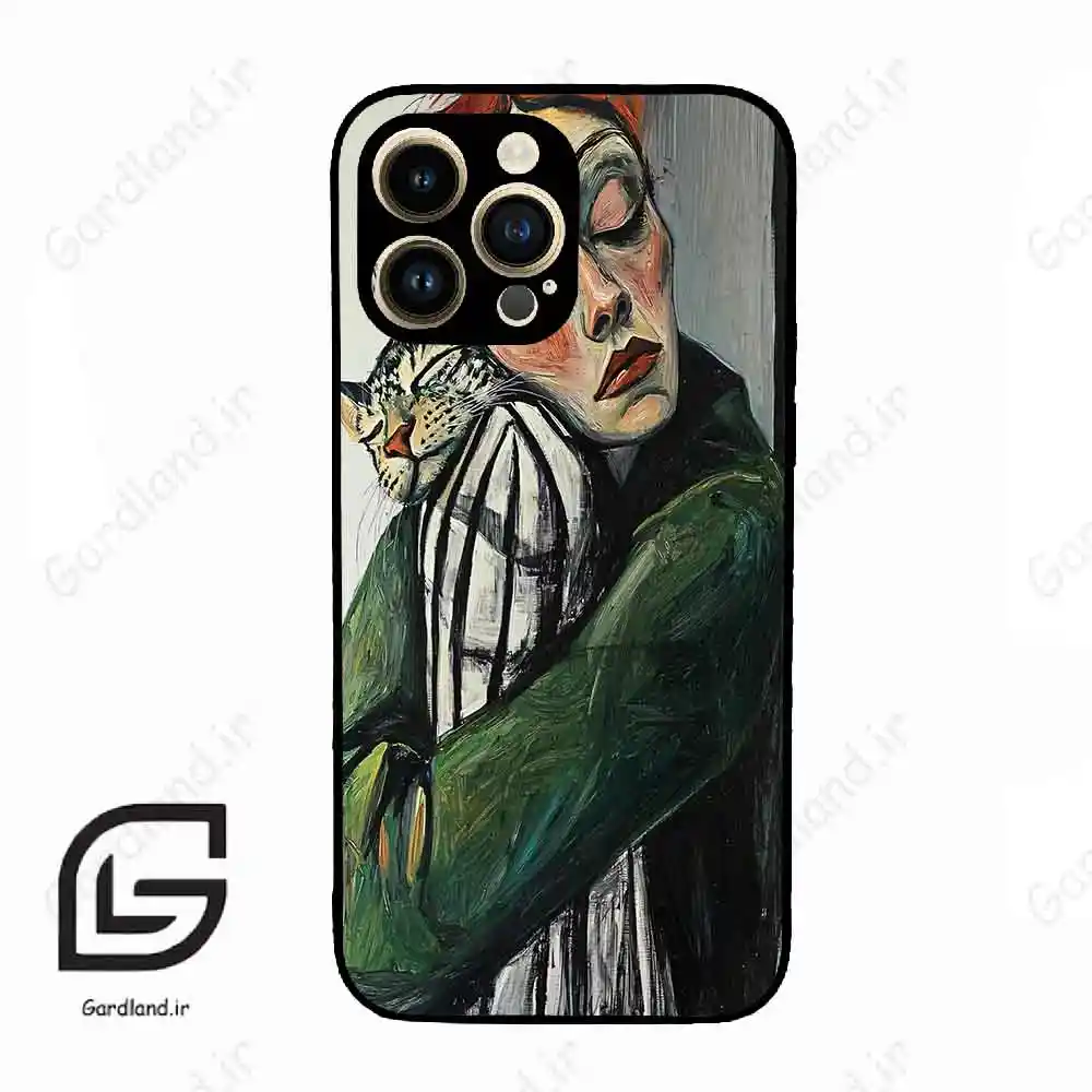 قاب گوشی آیفون 14 پرو (Iphone 14 Pro ) طرح گربه کد 2709