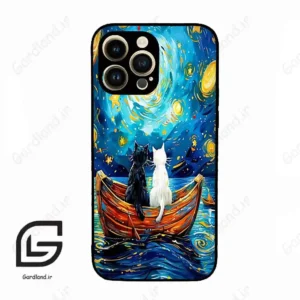 قاب گوشی آیفون 14 پرو (Iphone 14 Pro ) طرح گربه کد 2727