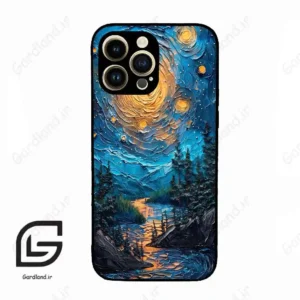 قاب گوشی آیفون 14 پرو (Iphone 14 Pro ) طرح ابرنگ کد 2792