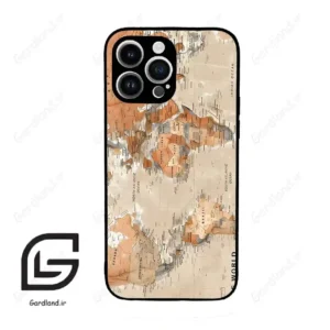 قاب گوشی آیفون 14 پرومکس (Iphone 14 Pro Max ) طرح نقشه کد 2187