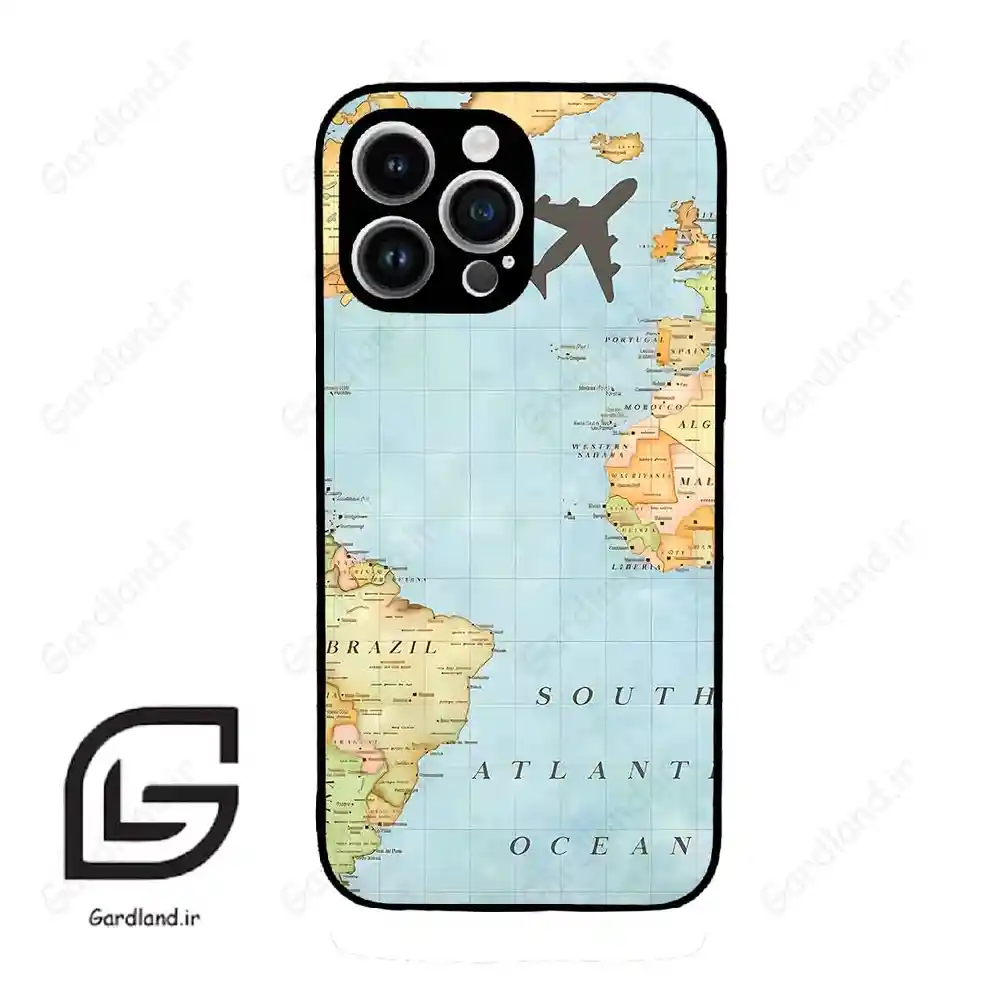 قاب گوشی آیفون 14 پرومکس (Iphone 14 Pro Max ) طرح نقشه کد 2243