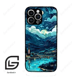 قاب گوشی آیفون 14 پرومکس (Iphone 14 Pro Max ) طرح شب کد 2425