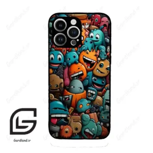 قاب گوشی آیفون 14 پرومکس (Iphone 14 Pro Max ) طرح استیکر کد 2478