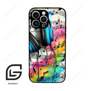 قاب گوشی آیفون 14 پرومکس (Iphone 14 Pro Max ) طرح موسیقی کد 2482