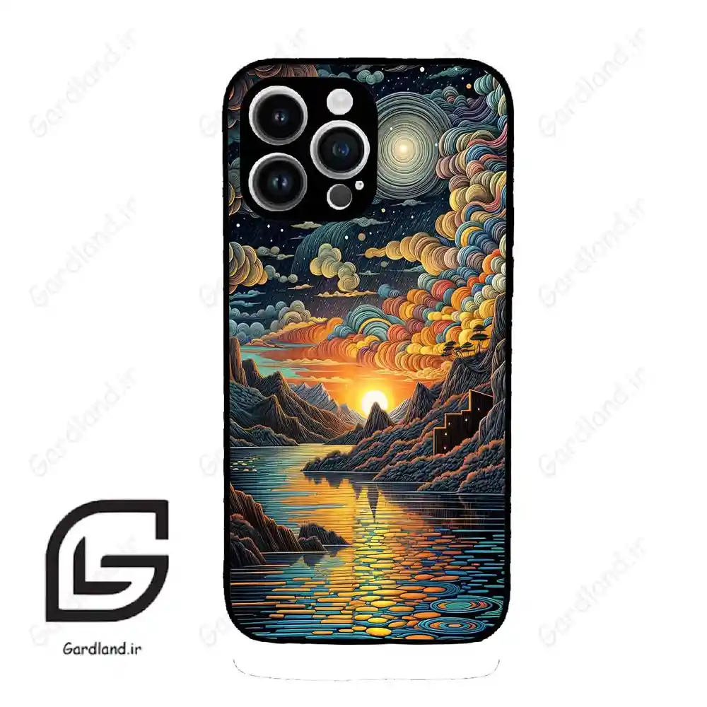قاب گوشی آیفون 14 پرومکس (Iphone 14 Pro Max ) طرح نقاشی کد 2519