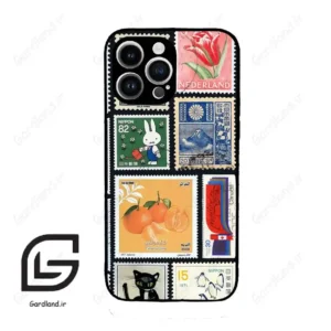 قاب گوشی آیفون 14 پرومکس (Iphone 14 Pro Max ) طرح تمبر کد 2603