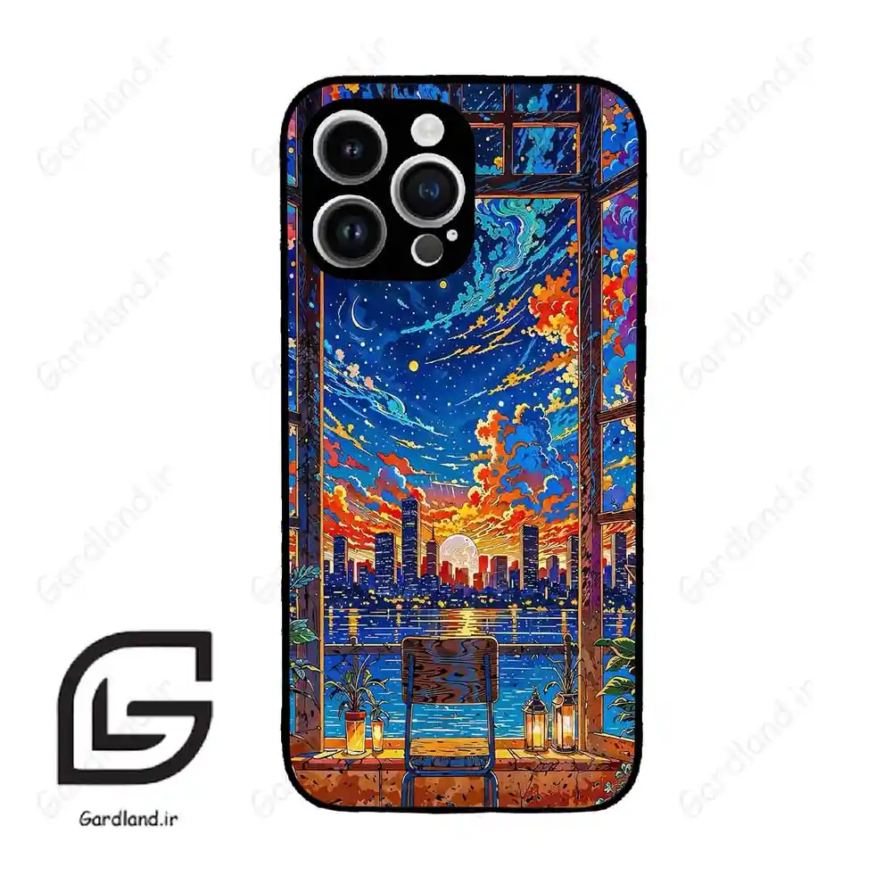قاب گوشی آیفون 14 پرومکس (Iphone 14 Pro Max ) طرح نقاشی کد 2659