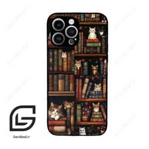 قاب گوشی آیفون 14 پرومکس (Iphone 14 Pro Max ) طرح کتابخانه کد 2675