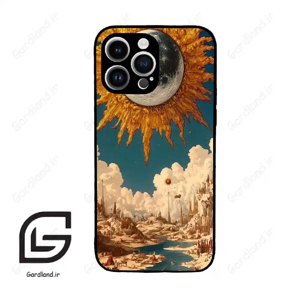 قاب گوشی آیفون 14 پرومکس (Iphone 14 Pro Max ) طرح خورشید کد 2694