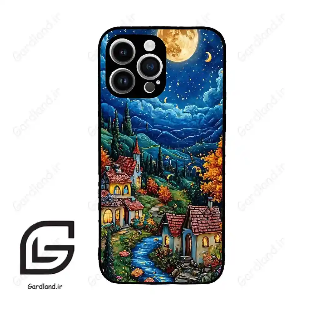 قاب گوشی آیفون 14 پرومکس (Iphone 14 Pro Max ) طرح دهکده کد 2732