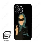 قاب گوشی آیفون 14 پرومکس (Iphone 14 Pro Max ) طرح خانومی کد 2810