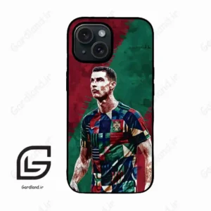 قاب گوشی آیفون 15 (Iphone 15 ) طرح رونالدو کد 2008