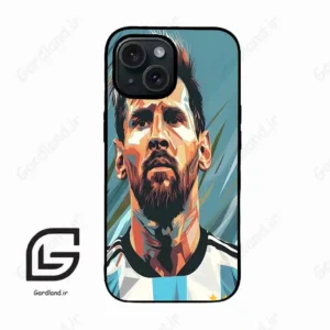 قاب گوشی آیفون 15 (Iphone 15 ) طرح مسی کد 2013