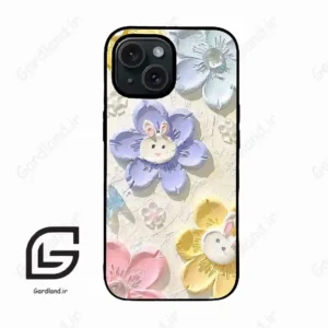 قاب گوشی آیفون 15 (Iphone 15 ) طرح گل کد 2046
