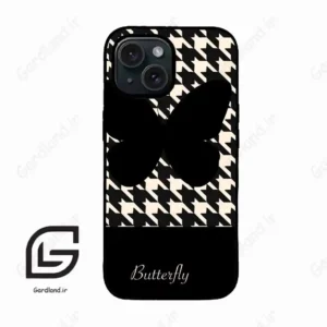 قاب گوشی آیفون 15 (Iphone 15 ) طرح پروانه کد 2051