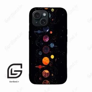 قاب گوشی آیفون 15 (Iphone 15 ) طرح کهکشان کد 2062
