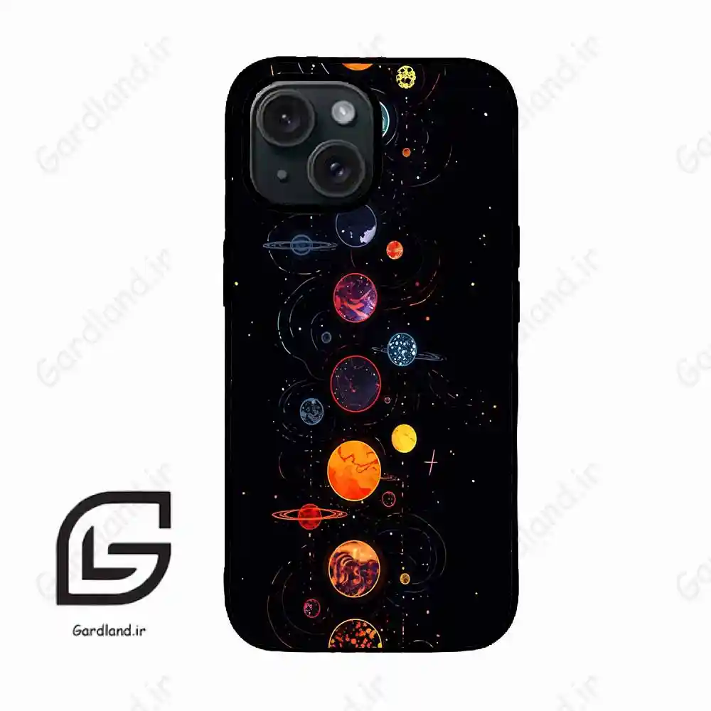 قاب گوشی آیفون 15 (Iphone 15 ) طرح کهکشان کد 2062