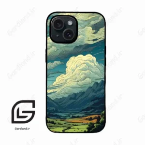 قاب گوشی آیفون 15 (Iphone 15 ) طرح طبیعت کد 2074
