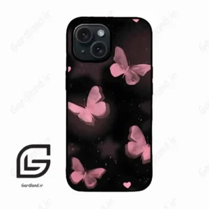 قاب گوشی آیفون 15 (Iphone 15 ) طرح پروانه کد 2080