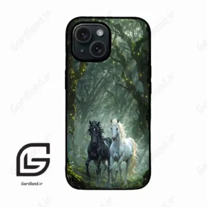قاب گوشی آیفون 15 (Iphone 15 ) طرح اسب کد 2184