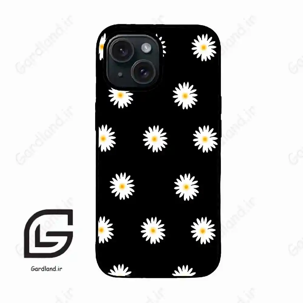قاب گوشی آیفون 15 (Iphone 15 ) طرح گل کد 2215
