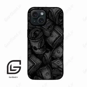 قاب گوشی آیفون 15 (Iphone 15 ) طرح دلار کد 2218