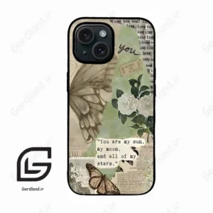 قاب گوشی آیفون 15 (Iphone 15 ) طرح پروانه کد 2244