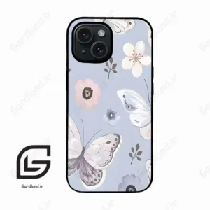 قاب گوشی آیفون 15 (Iphone 15 ) طرح پروانه کد 2256