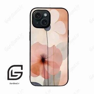 قاب گوشی آیفون 15 (Iphone 15 ) طرح گل کد 2266