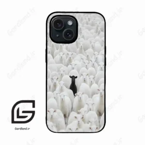 قاب گوشی آیفون 15 (Iphone 15 ) طرح گوسفند کد 2296