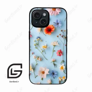 قاب گوشی آیفون 15 (Iphone 15 ) طرح گل کد 2319
