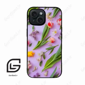 قاب گوشی آیفون 15 (Iphone 15 ) طرح گل کد 2320