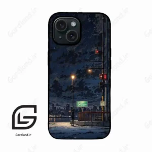قاب گوشی آیفون 15 (Iphone 15 ) طرح شب کد 2354