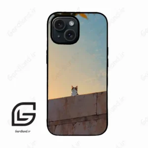 قاب گوشی آیفون 15 (Iphone 15 ) طرح گربه کد 2365