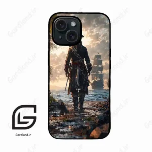 قاب گوشی آیفون 15 (Iphone 15 ) طرح سامورایی کد 2384