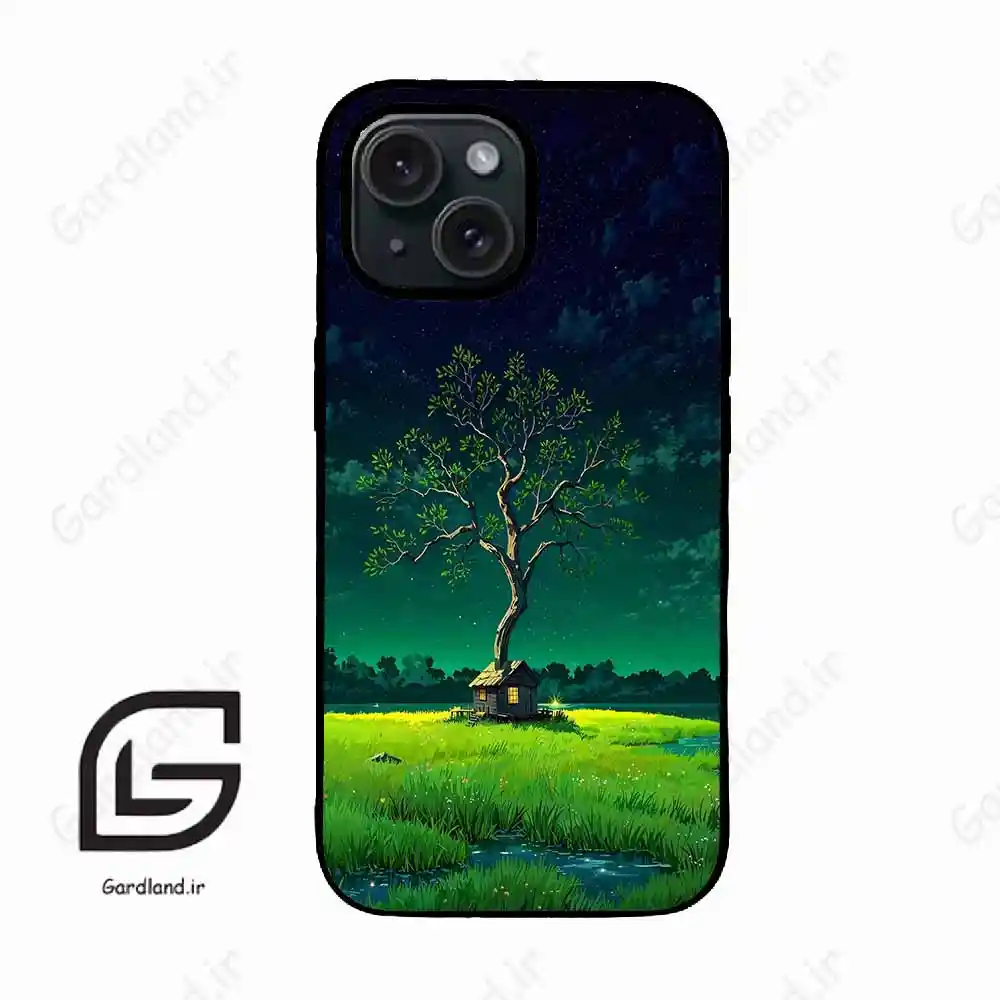 قاب گوشی آیفون 15 (Iphone 15 ) طرح درخت کد 2385