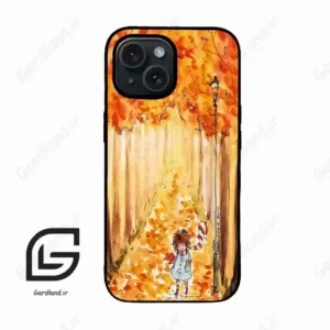 قاب گوشی آیفون 15 (Iphone 15 ) طرح پاییزی کد 2386